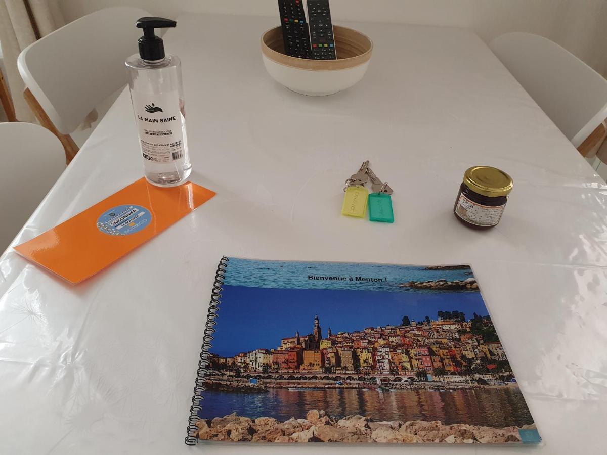Superbe 2 Pieces Neuf A 100M De La Plage Menton Exterior foto